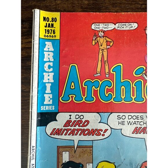 Archie Comics Archie And Me Comic No #80 January 1976 Issue Bagged Boarded - Picture 3 of 6